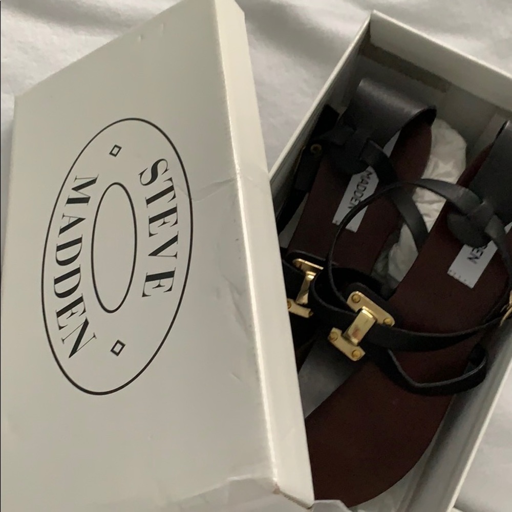 Black sandals